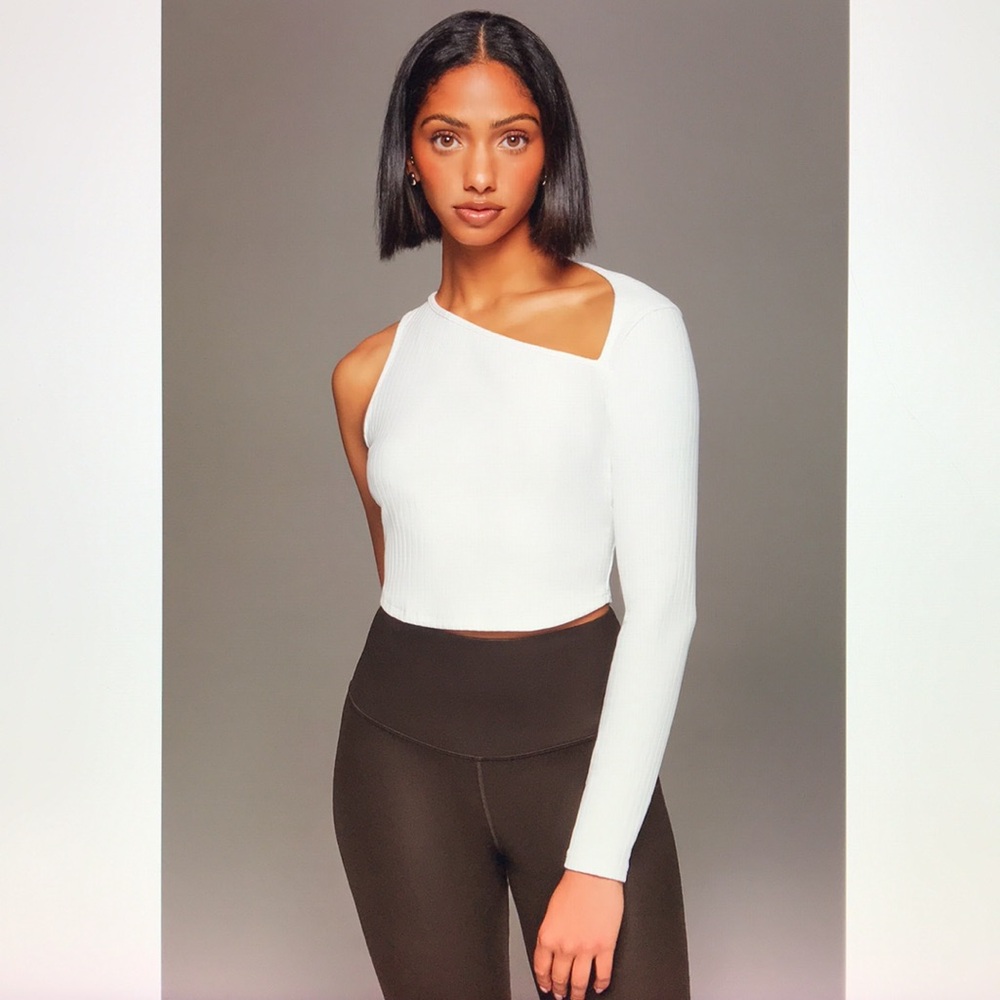 Michi Tigress long sleeve crop top M New